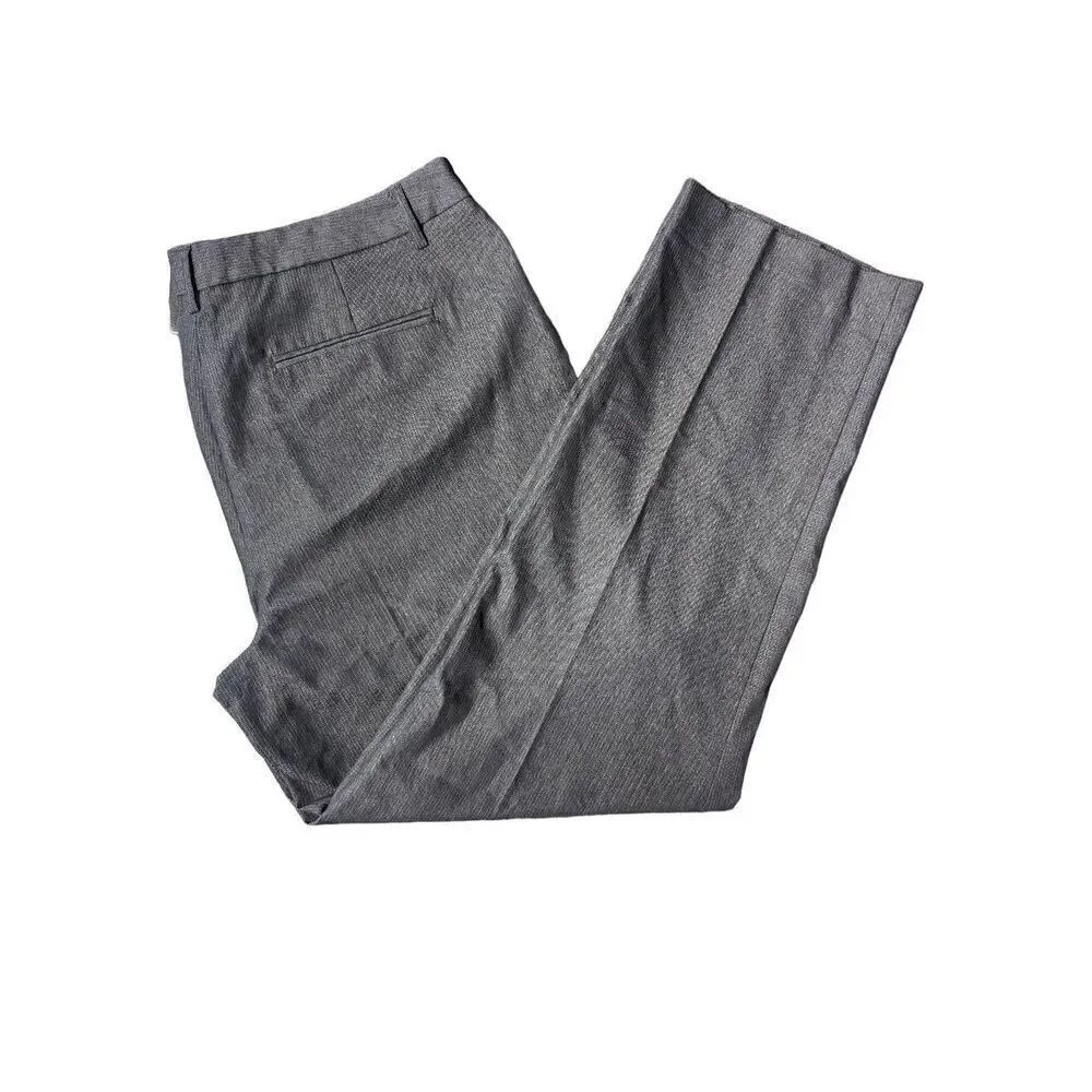Dalia Collection Work Dress Wide Leg Pants Grey Women's Size 16W